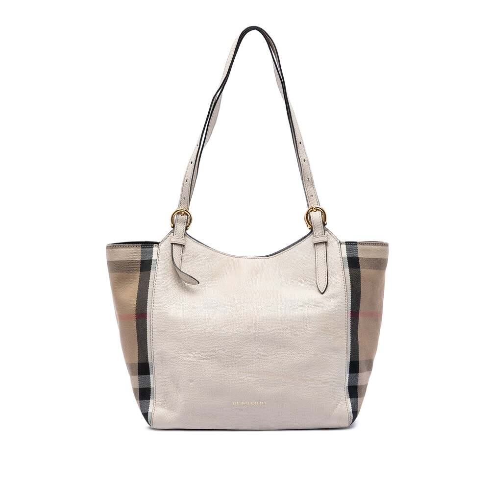 Burberry Canterbury Tote Leather And #316921B59B